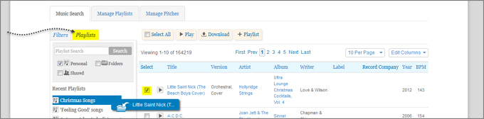 UMPG Songs