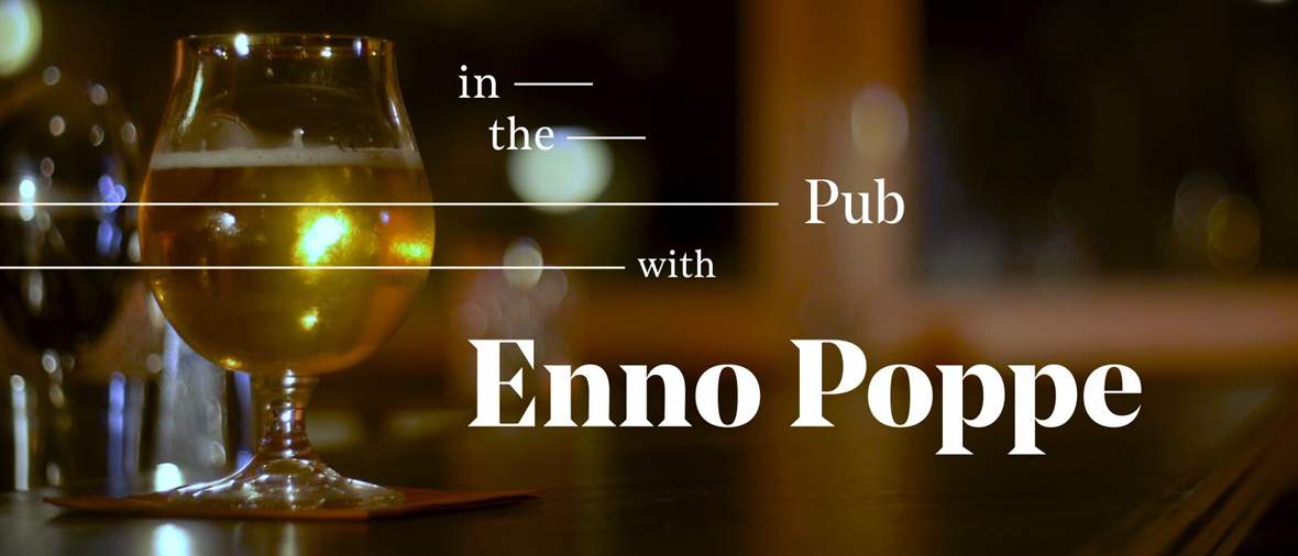 Still of the video with composer Enno Poppe