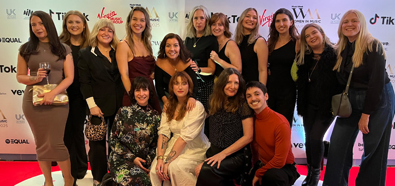 UMPG team at Women In Music awards 2025