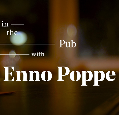 Still of the video with Enno Poppe