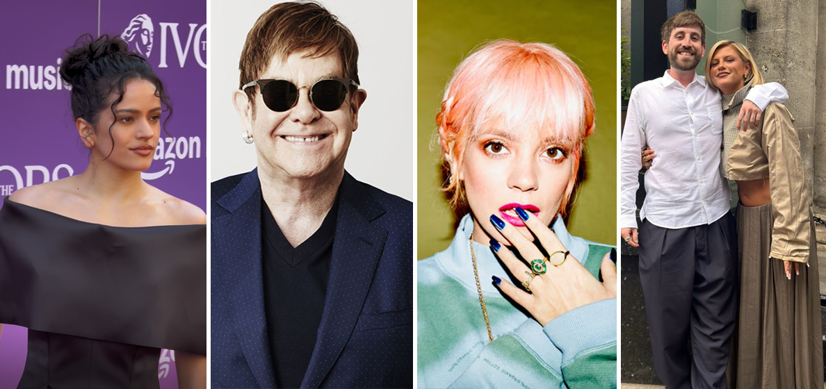 Elton John, Rosalía and Lily Allen honoured at the 71st Ivor Novello Awards
